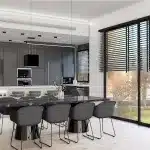 Luxusvilla Wohnzimmer im La Isla von Dövec